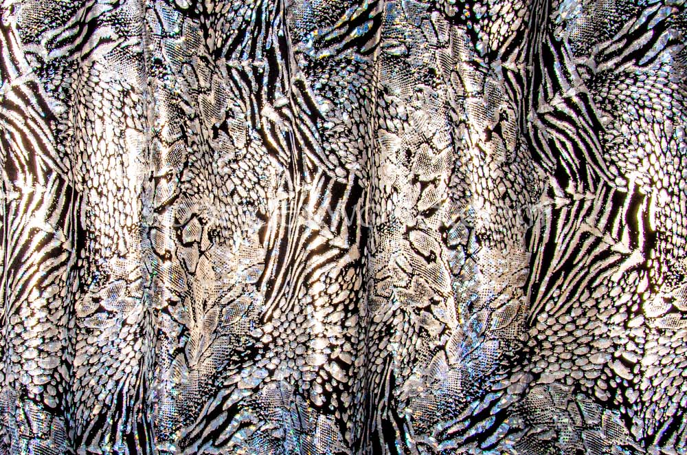 Animal Print Hologram (black/silver) (#21471)