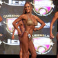 COMPETITION BIKINIS IN MOCHA/GOLD/BROWN FABRICS