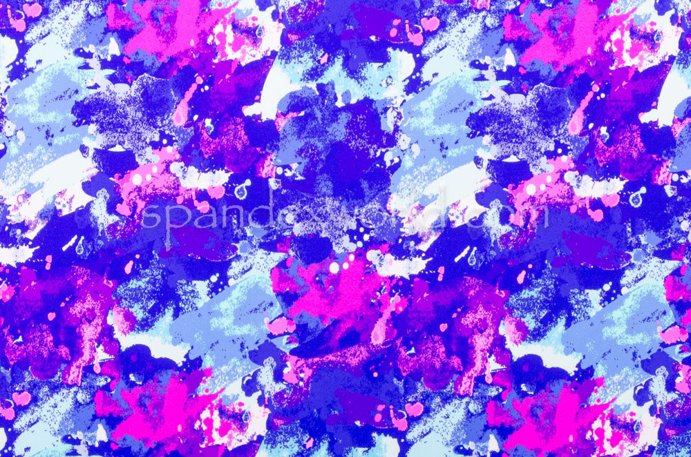 Fuschia/Blue Tie Dye