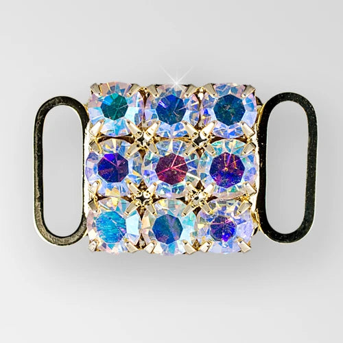 3. Gold/AB Crystal - 0.5"/SS18 crystals