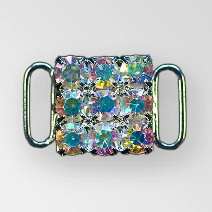 4. Silver/ AB Crystal - 0.5"/SS18 crystals