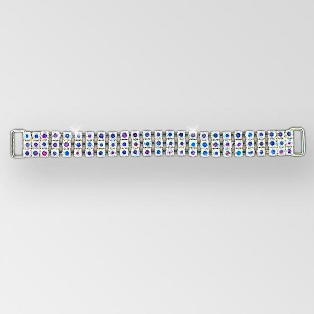 14. GOLD/AB CRYSTAL - 6"/3 row/SS18