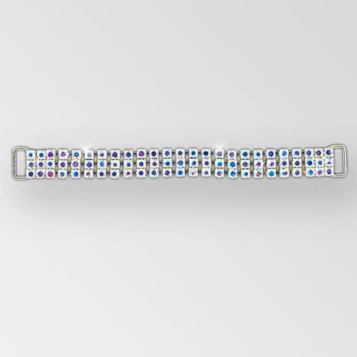 14. GOLD/AB CRYSTAL - 6 INCH/3 ROW SS18