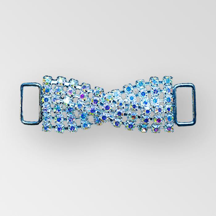12. Crystal Twist - Silver/ab Crystal (2 inches)