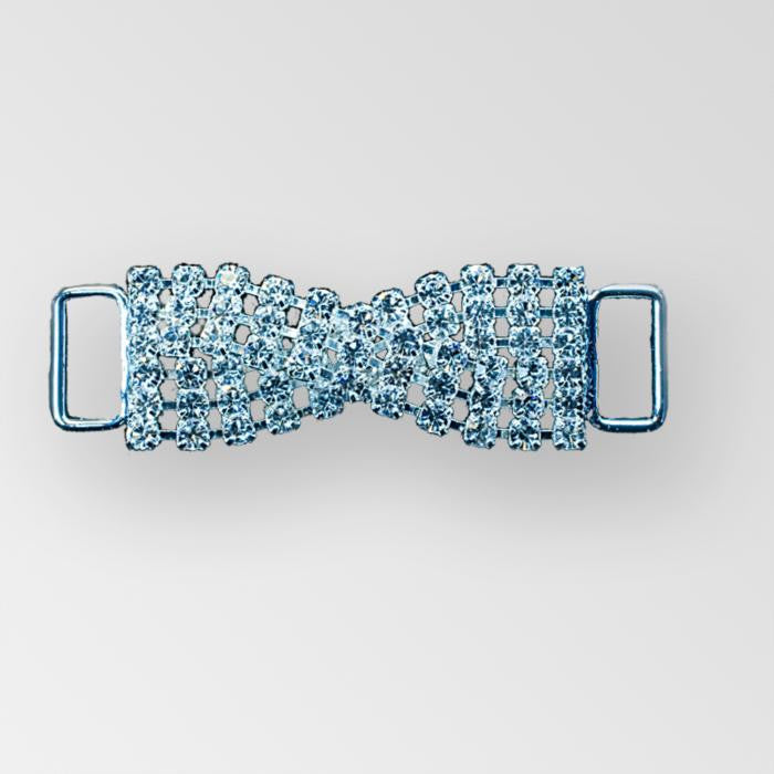 13. Crystal Twist - Silver/Crystal (2 inches)