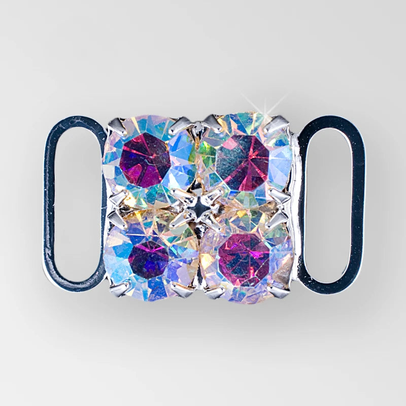 6. Silver/AB Crystal - 0.5"/SS29 crystals