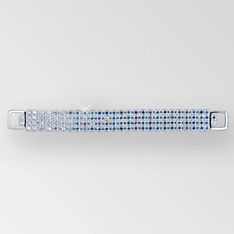 2. SILVER/AB CRYSTAL - 6 INCH/4 ROW SS14.5