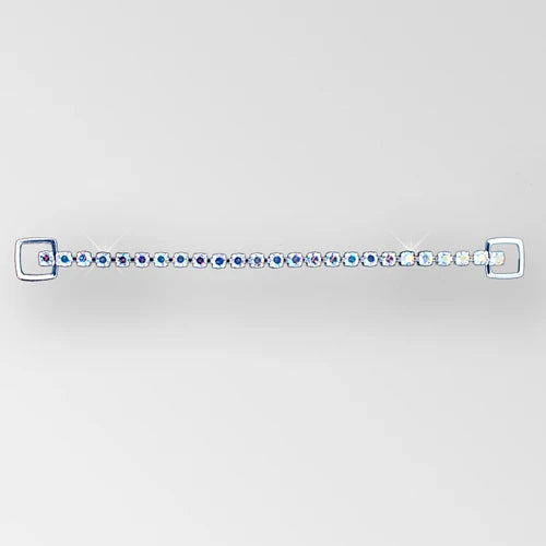 2. SILVER AB CRYSTAL - 6.5 INCH/1 ROW SS18