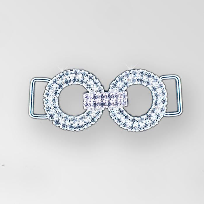 15. Rectangle - 1.75 inch (Silver Crystal)