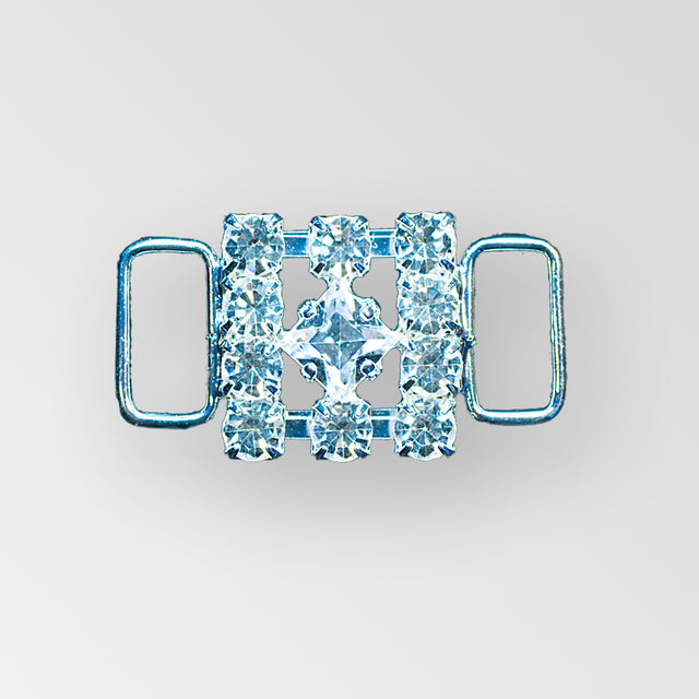 Small Square (Silver Crystal)