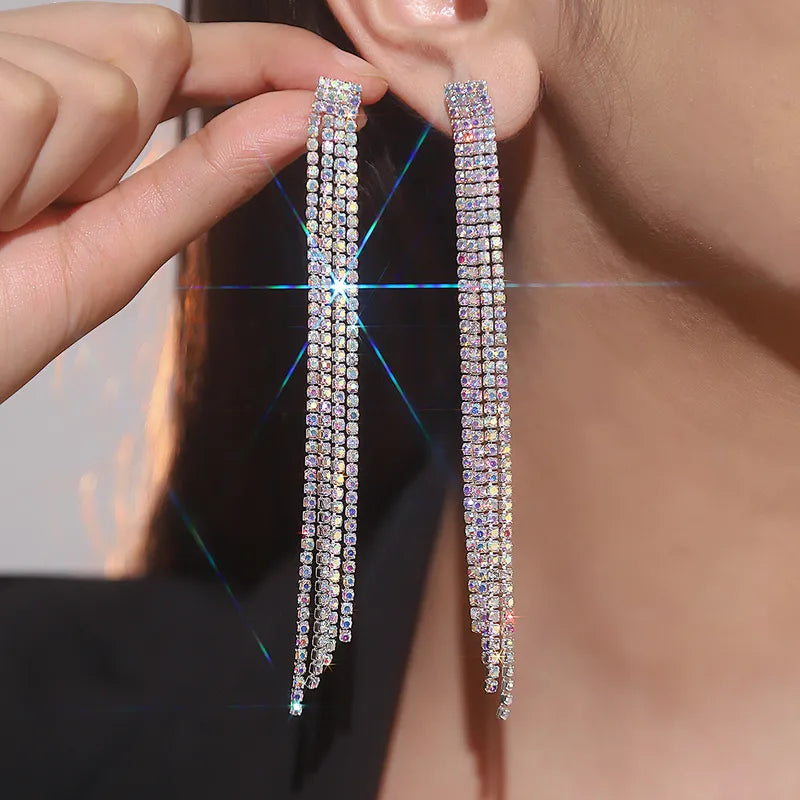 BROOKE EARRINGS (AB CRYSTAL)