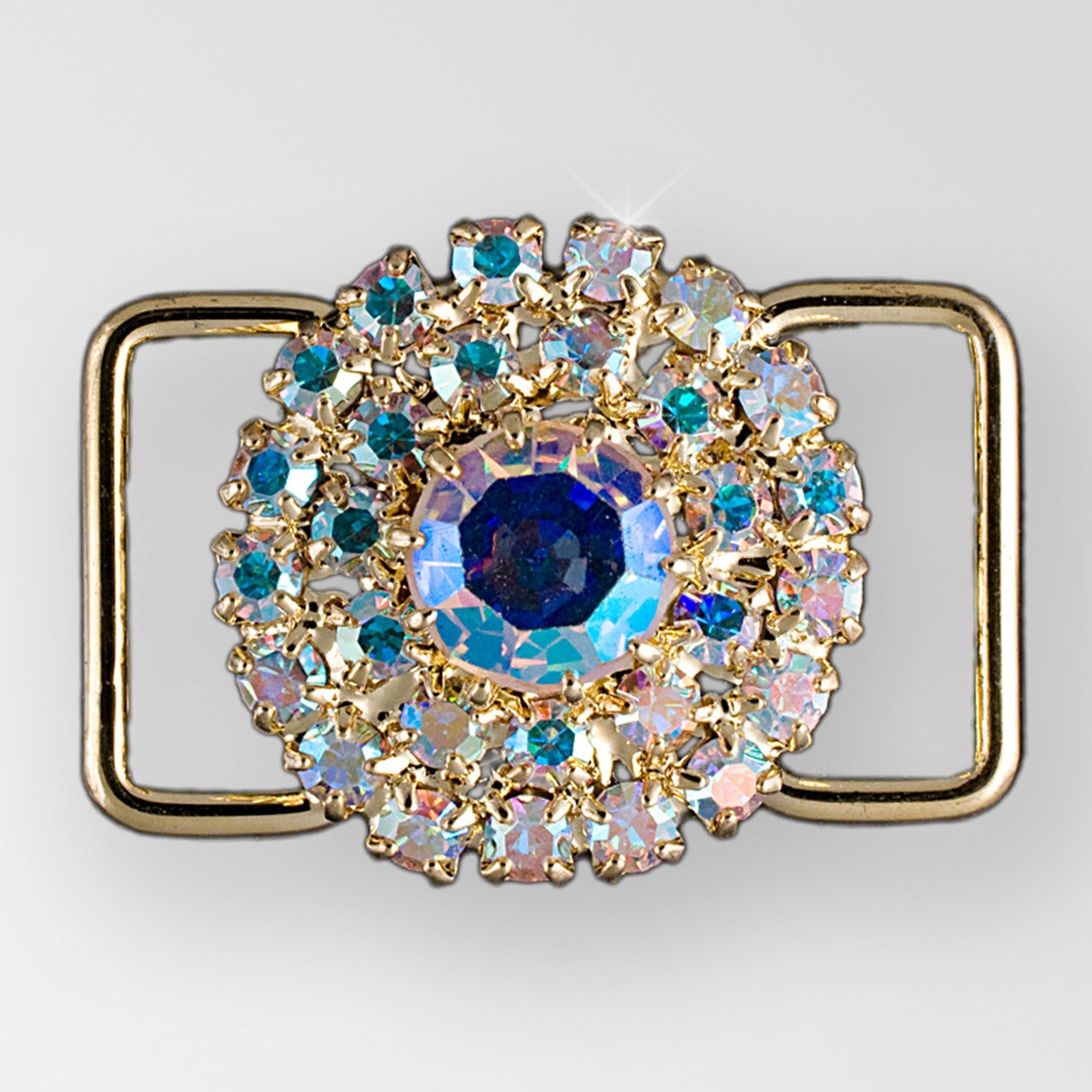 4. Flower - Gold/AB Crystal