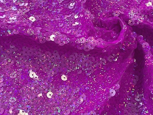 Dayglo Purple Sequin