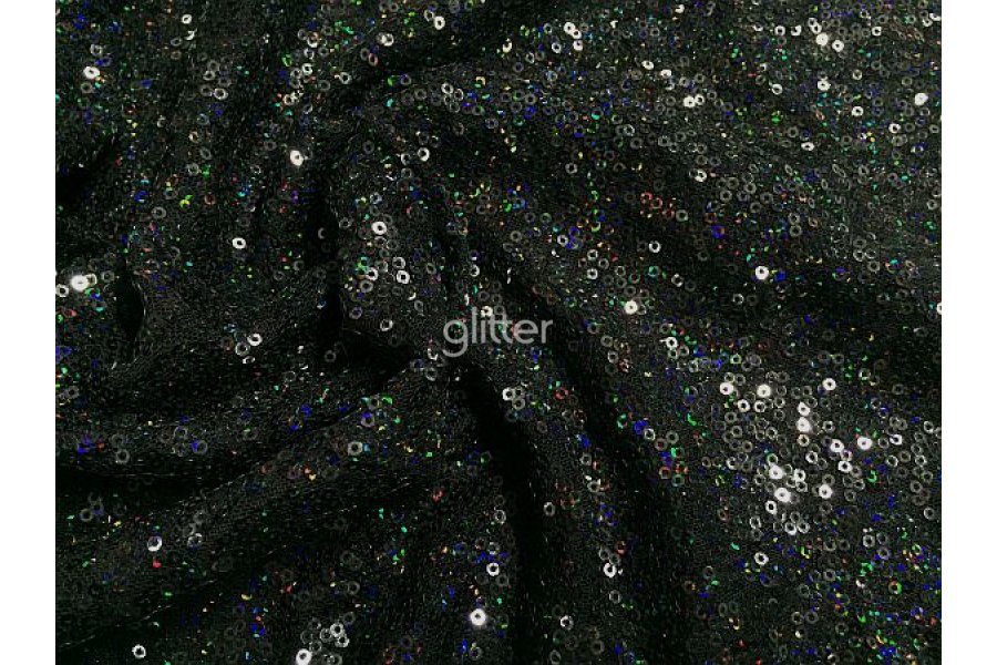 GLIMMER MESH BLACK