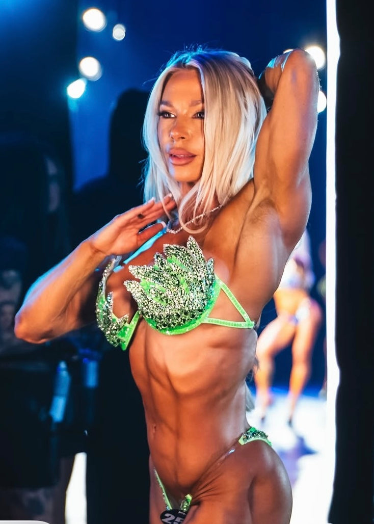 PRELOVED COUTURE NEON GREEN BIKINI