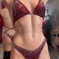 BURGUNDY MYSTIQUE FIGURE SUIT