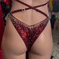 BURGUNDY MYSTIQUE FIGURE SUIT