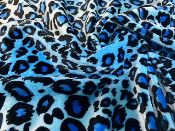 Jungle Velvet  Blue