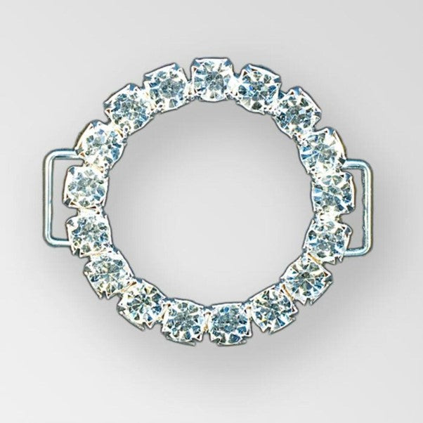 Large Circle (Crystal Silver)