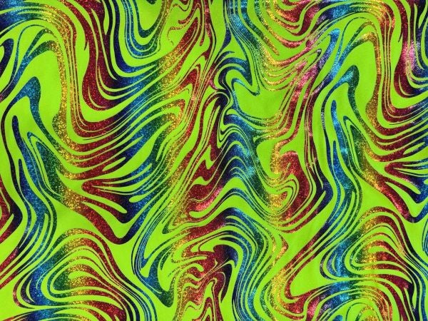 Swirly Green