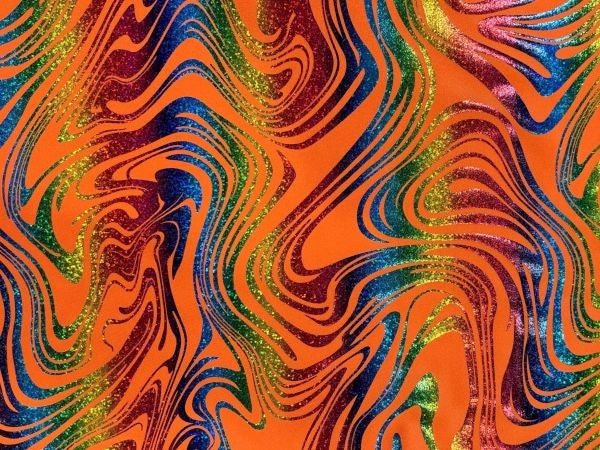 Swirly Orange