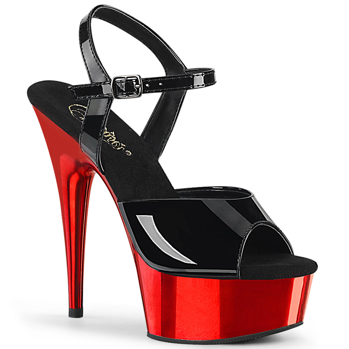 DELIGHT-609 (BLACK/RED CHROME)