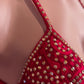 RED LACE ONEPIECE